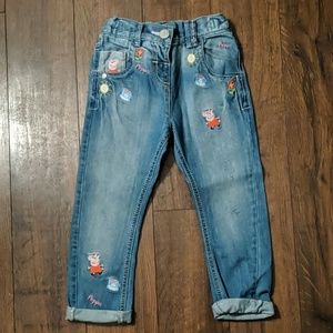 NWOT Next Jeans with Peppa Pig